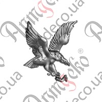 Орёл штампованный 200х175х1,2 левый - изображение