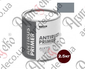 Primer for metal Biodur paint priming  base anti-corrosion 2,5 кг - picture