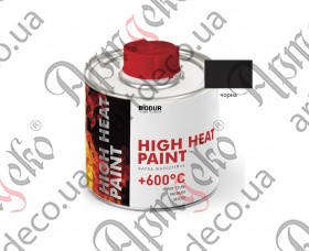  Biodur paint heat resistant black 0,2L - picture