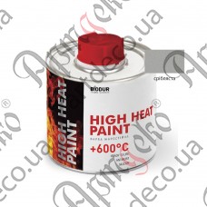 ТМ Biodur paint heat resistant silver 0,2L - picture