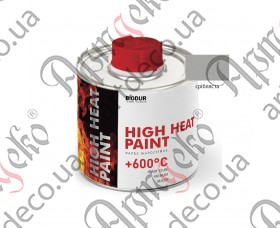 Biodur paint heat resistant silver 0,2L - picture