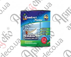 Эмаль Comfort Home черный 0.9 кг - изображение
