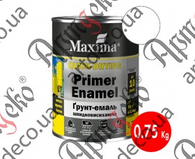 Maxima paint 3 in 1 white glossy 0,75L - picture