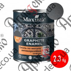 Краска графитная Maxima 3в1 черная 2,3 кг - изображение