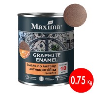 Фарба графітна Maxima 3в1 шоколадна 0,75 кг - зображення