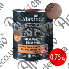 Краска графитная Maxima 3в1 шоколадная 0,75 кг - изображение