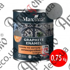 Краска графитная Maxima 3в1 серая 0,75 кг - изображение