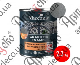 Maxima graphite paint 3 in 1 gray 2,3 L - picture