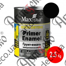 Maxima paint 3 in 1 black matte 2,5L - picture