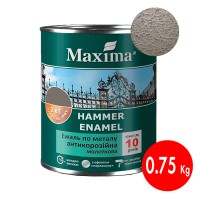 Фарба Maxima 3в1 молоткова антрацит 0,75 кг - зображення