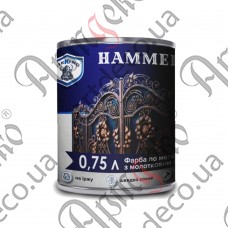 Краска VIKING HAMMER Молотковая серый 0,750л - изображение
