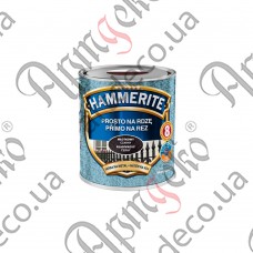Краска Hammerite молотковая черная 0,700л - изображение