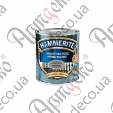 Краска Hammerite молотковая серебристо-серая 0,700л - изображение