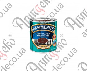 Paint for metal Hammerite matte brown 2,5 L - picture
