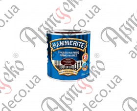 Hammerite paint is glossy dark brown 0,700 L - picture