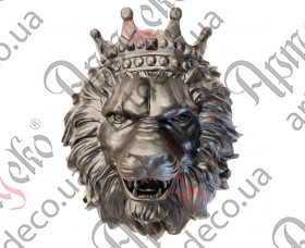 Лев с короной 415х355 (Polystone) - изображение