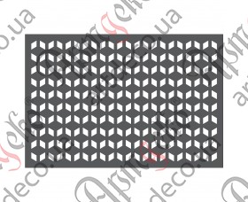 Панель декоративная, плазменная резка 660х980х2 - изображение