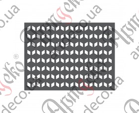 Панель декоративна, плазмова різка 600х800х2 - зображення