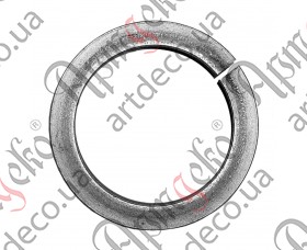 Кованое кольцо  170х12 невальц. - изображение