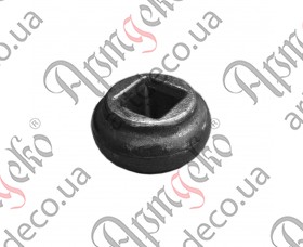 Forged nozzle, cap 22x40x12 - picture