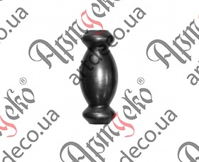 Cap thin-walled  100x40 hole for 18 round timber - picture
