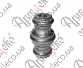 Forged nozzle, cap 67x40x12,5 - picture