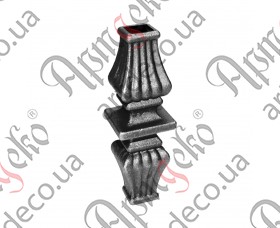 Forged nozzle, cap 148x48x16 - picture