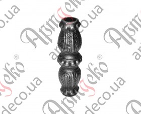 Forged nozzle, cap 128x40x16 - picture