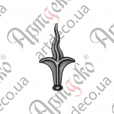 Forged spear 130x70x20 - picture