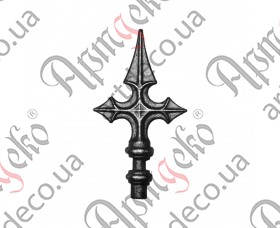 Forged spear 160x90x16 - picture