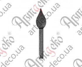 Forged spear 150x30x12 - picture