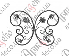 Forged rosette 690x510x12 - picture