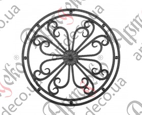 Forged rosette 600x600x12 - picture