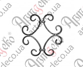 Forged rosette 230x220x12x6 - picture