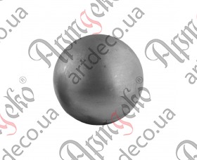 Кованый шар гладкий 40 - изображение