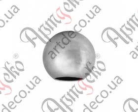 Кованый шар полый D30 с отверстием  - изображение