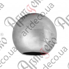 Hollow sphere D100 with hole - picture
