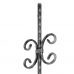 Forged baluster 950x160x135x12 beaten - 2 - picture