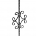 Forged baluster 950x180x135x12 beaten - 2 - picture