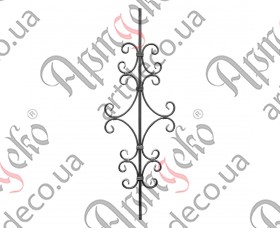 Forged baluster 950x300x12 - picture