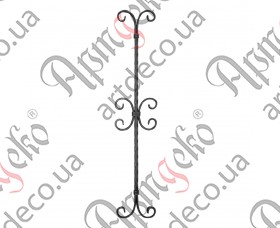 Forged baluster 800x160x12 - picture