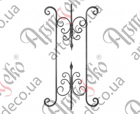 Forged baluster 950x485x12 - picture