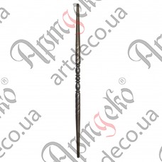 Baluster  from twisted pipes 1000х32х1,5 - picture