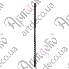 Baluster  from twisted pipes1000х32х1,5 - picture