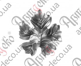Forged leaf 95x85x1,2 - picture