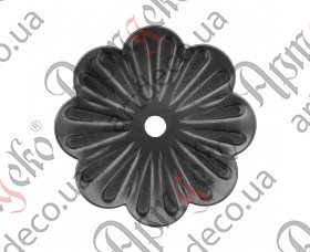 Forged flower 95х2 - picture