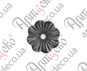 Forged flower 61х2 - picture
