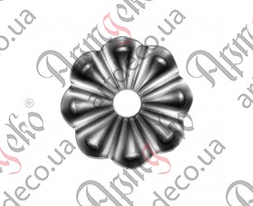 Forged flower 60x2х12 - picture