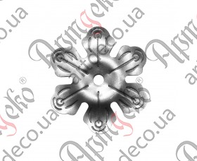 Forged flower 65x2х6 - picture