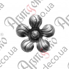 Цветок 87х2 с шаром - изображение